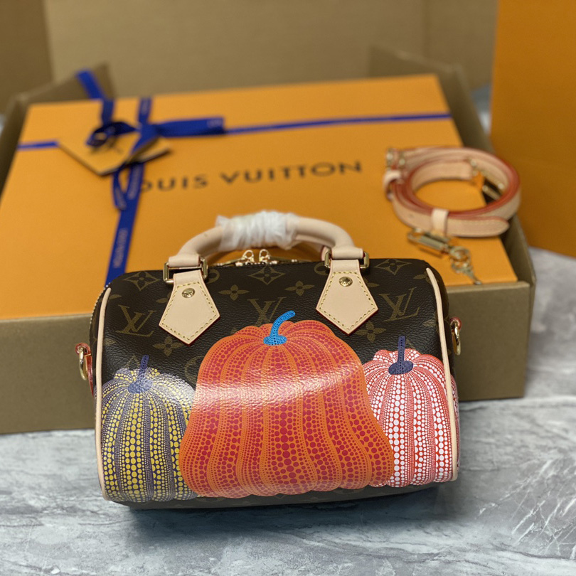 Louis Vuitton LV x YK Speedy Bandoulière 20  (20.5 x 13.5 x 12cm)       M46469 - PerfectKickZ