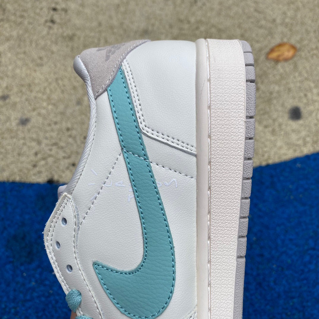 TIFFANY & CO. x Travis Scott x Air Jordan 1 Low “11837” Sneaker      DM7866-220 - PerfectKickZ