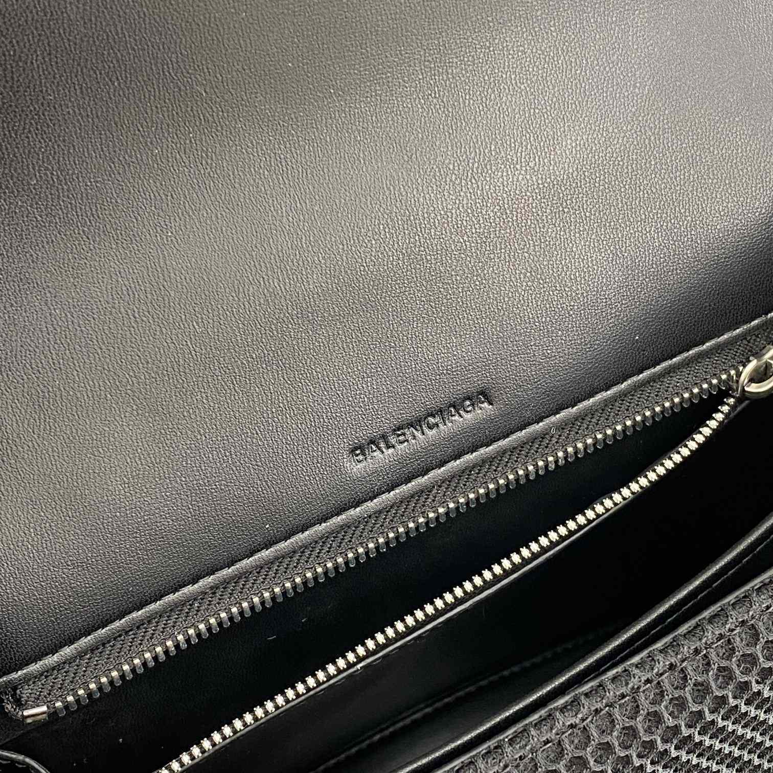 Balenciaga SneakerHead Medium Handbag In Black - PerfectKickZ
