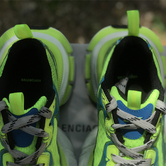 Balenciaga 3XL Trainers In Fluo Yellow  - PerfectKickZ