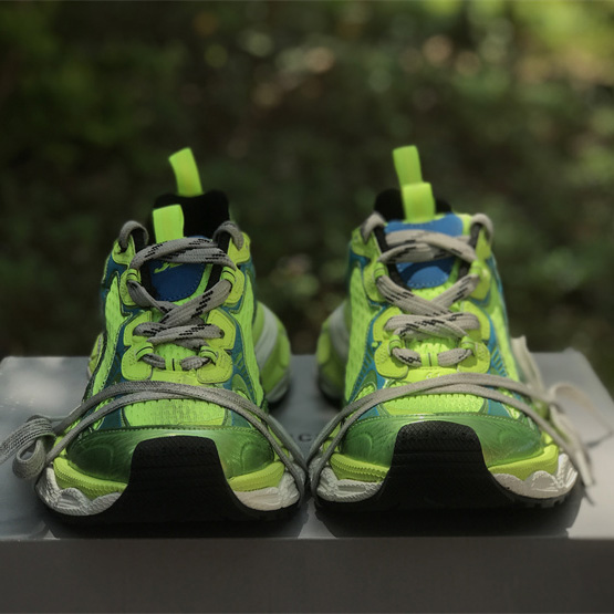 Balenciaga 3XL Trainers In Fluo Yellow  - PerfectKickZ
