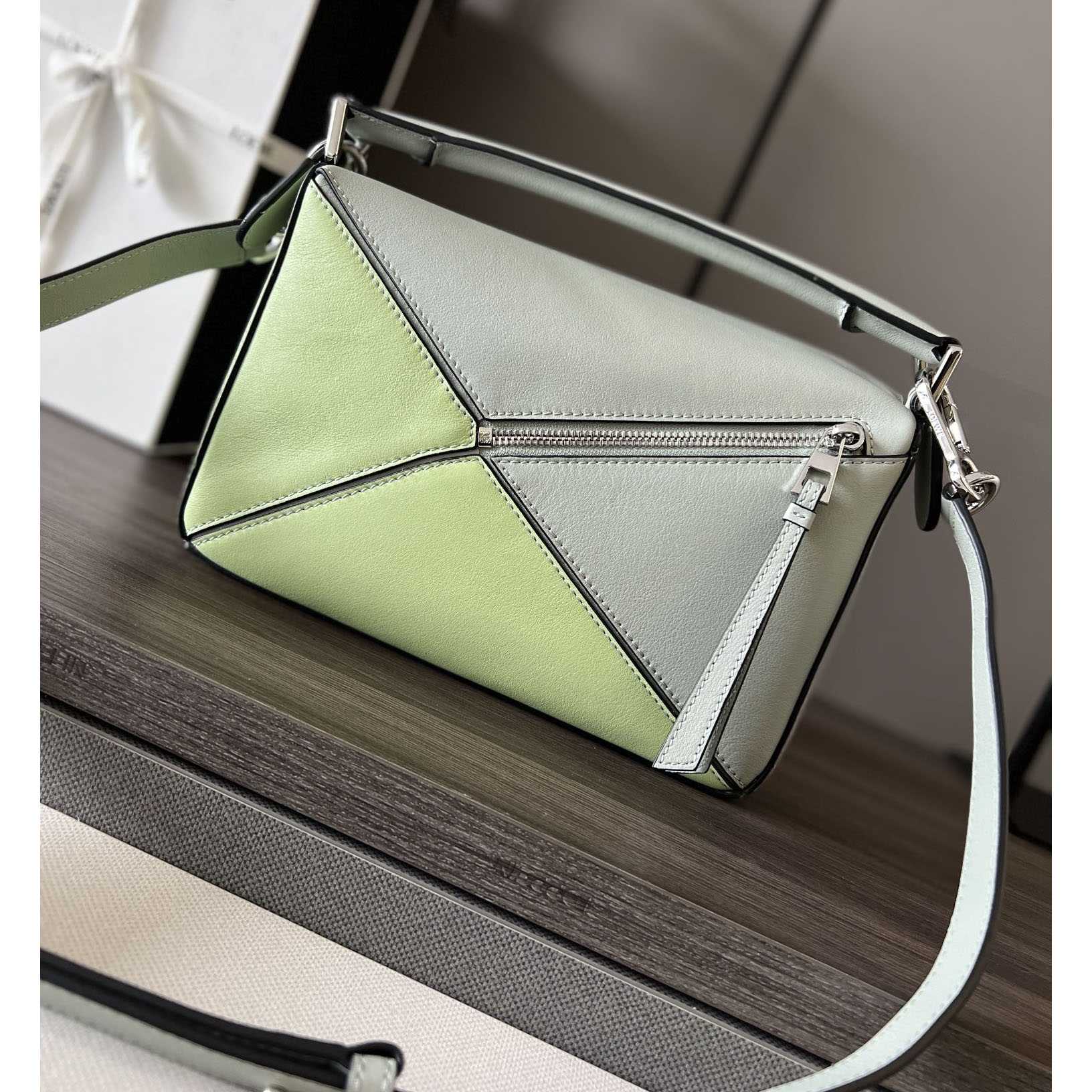 Loewe Small Puzzle Bag In Classic Calfskin - PerfectKickZ