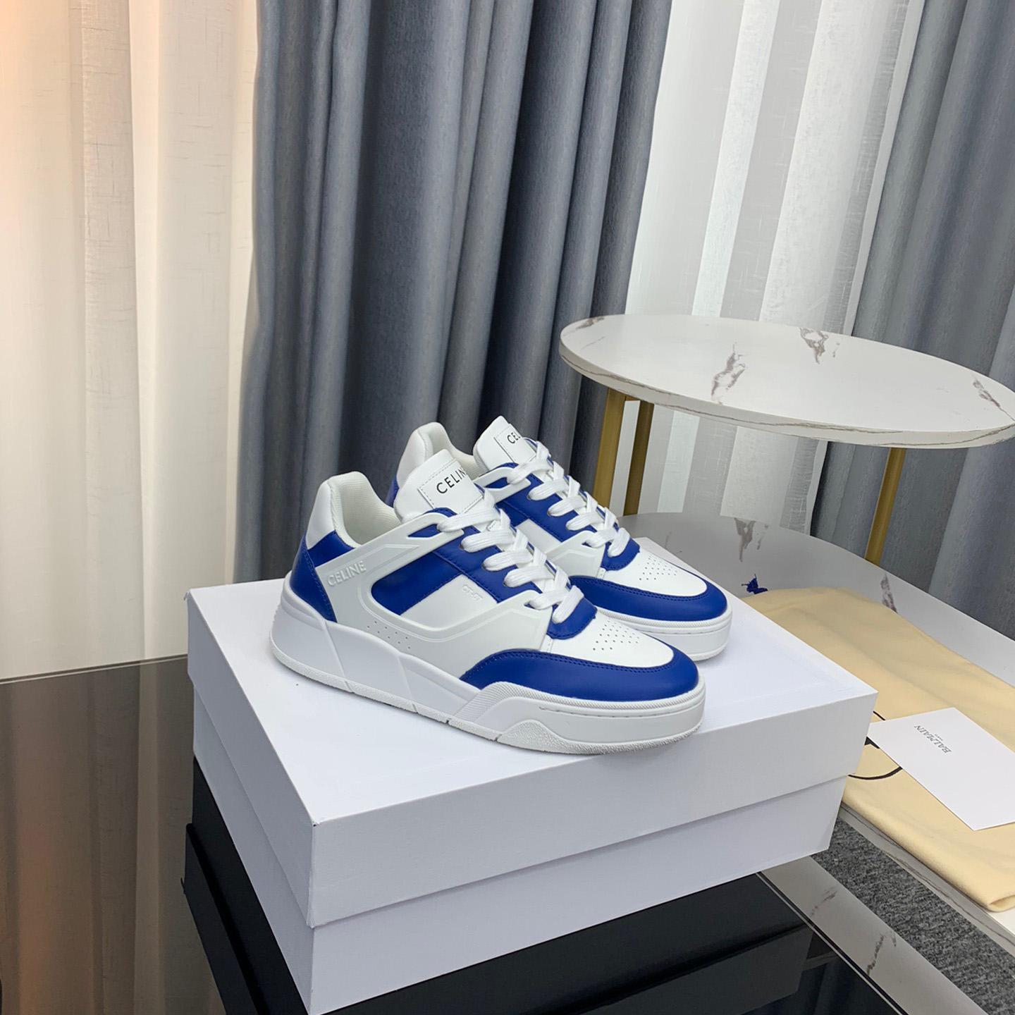 Celine CT-07 Celine Trainer Low Lace-up Sneaker In Calfskin - PerfectKickZ