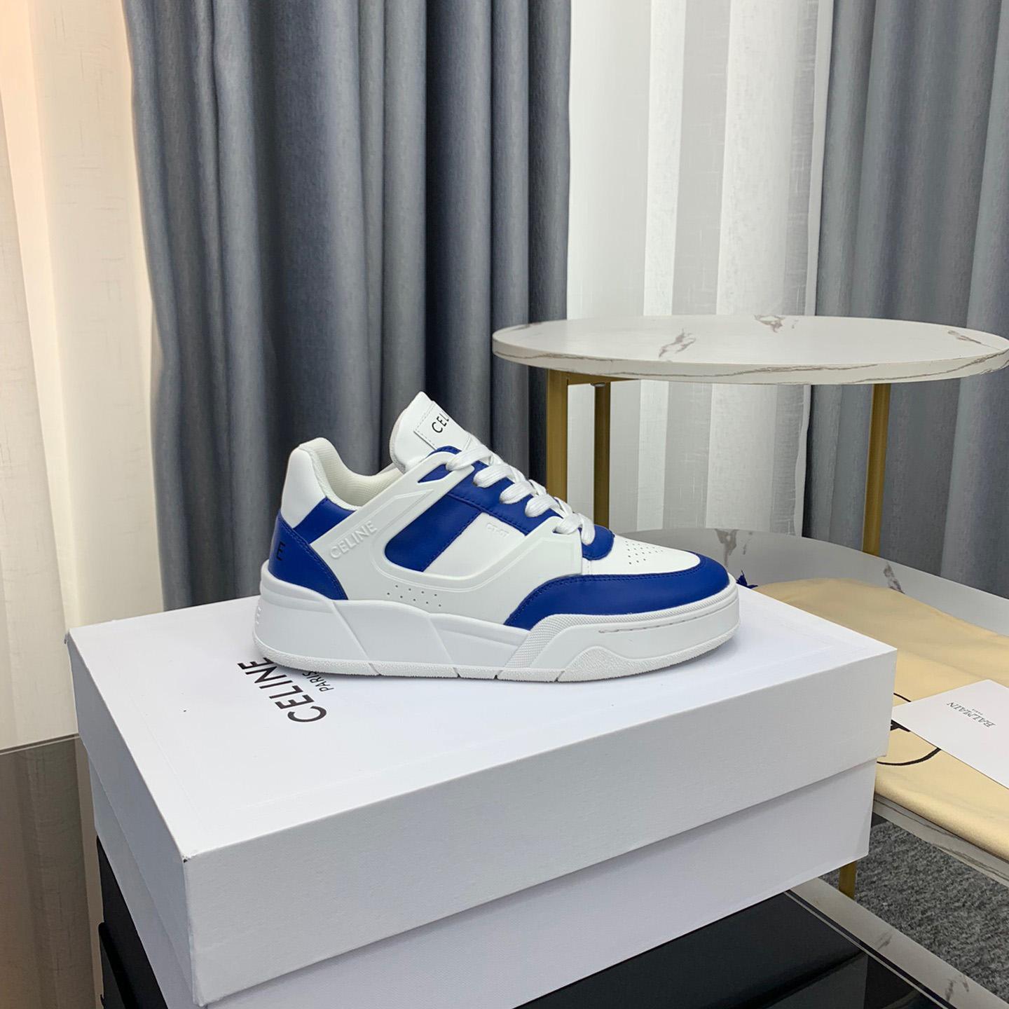 Celine CT-07 Celine Trainer Low Lace-up Sneaker In Calfskin - PerfectKickZ