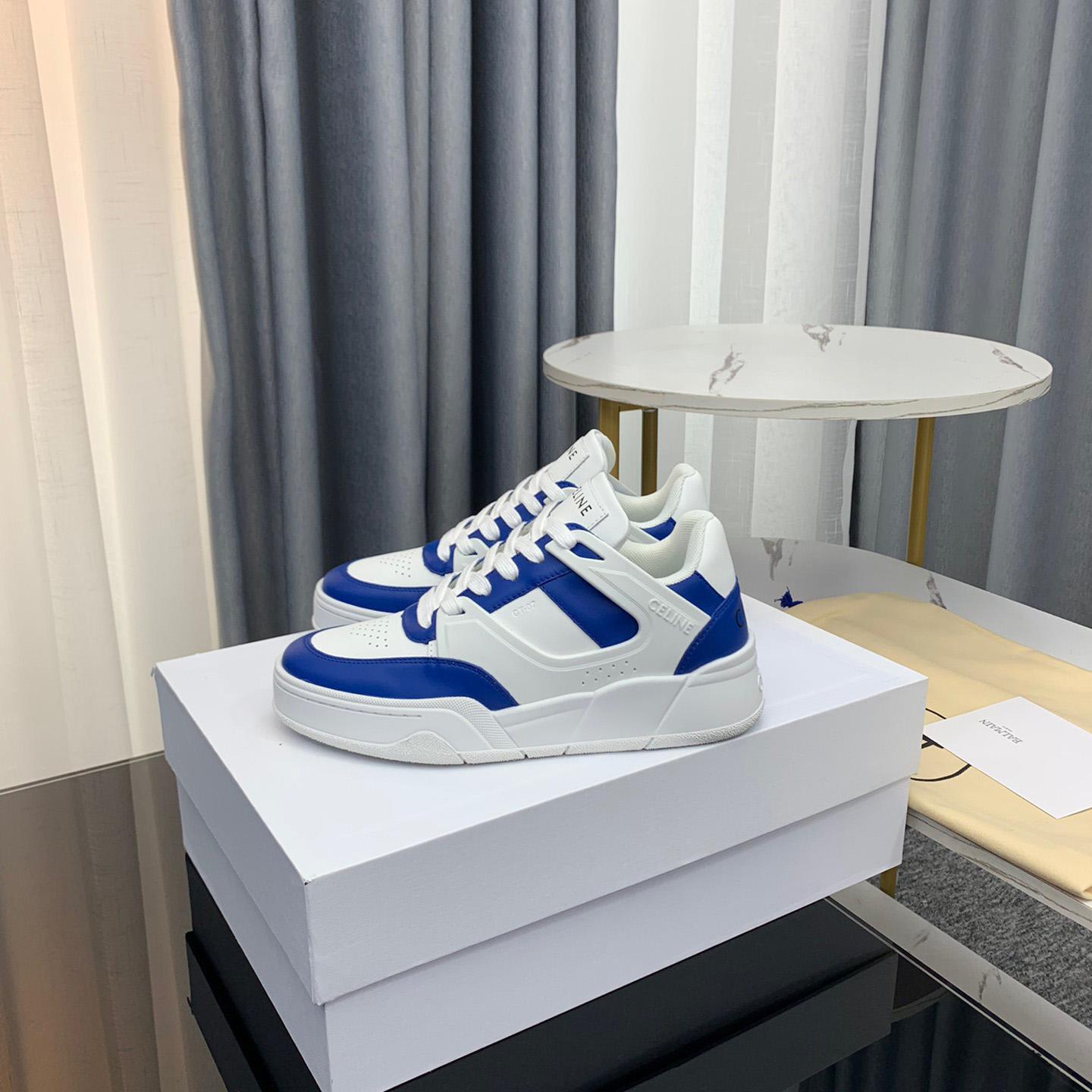 Celine CT-07 Celine Trainer Low Lace-up Sneaker In Calfskin - PerfectKickZ