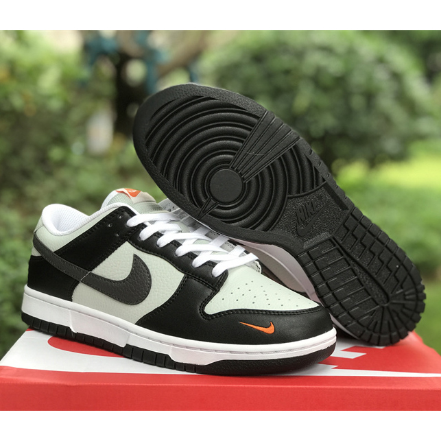 Nike Dunk Low "Mini Orange Swoosh"  Sneakers     FN7808-001 - PerfectKickZ