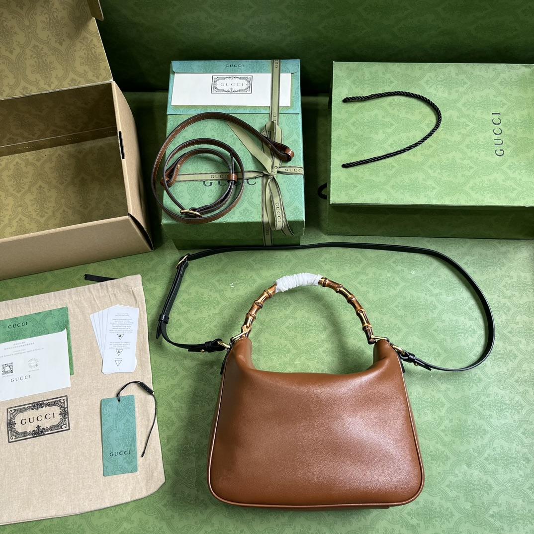 Gucci Diana Medium Shoulder Bag(30-23-6.5cm) - PerfectKickZ