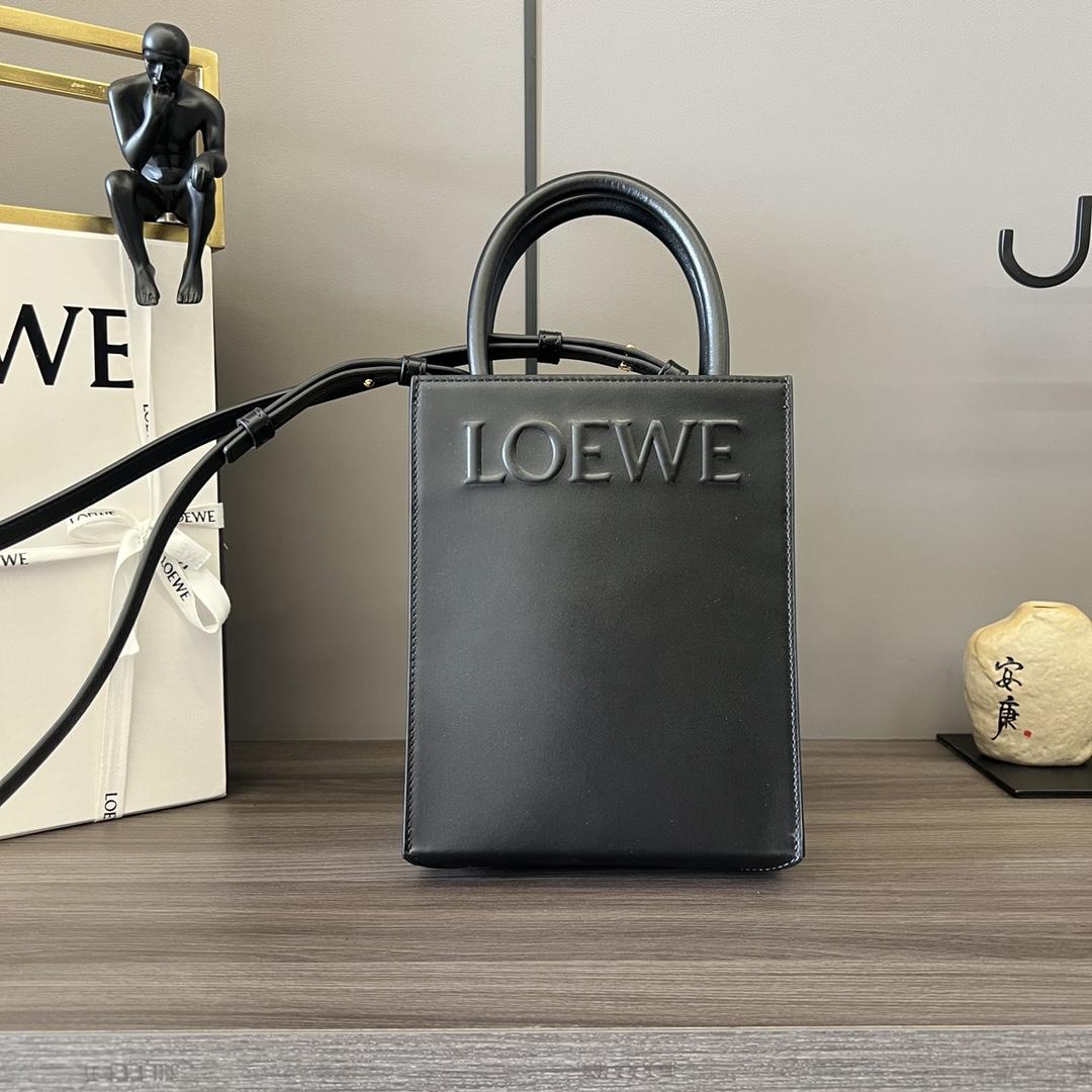 Loewe Standard A5 Tote In Sleek Calfskin - PerfectKickZ