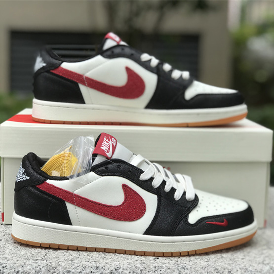 Fragment x Travis Scott x Air Jordan 1 Low Sneaker      DM7866-996 - PerfectKickZ