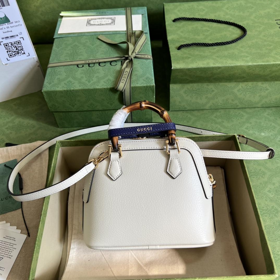 Gucci Diana Mini Tote Bag(20-16-8.5cm) - PerfectKickZ