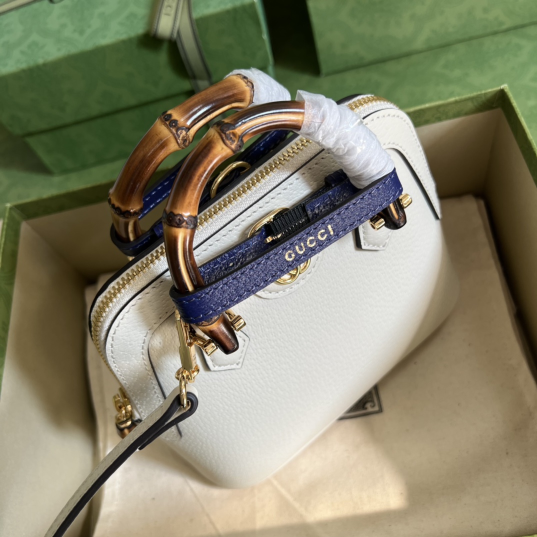 Gucci Diana Mini Tote Bag(20-16-8.5cm) - PerfectKickZ
