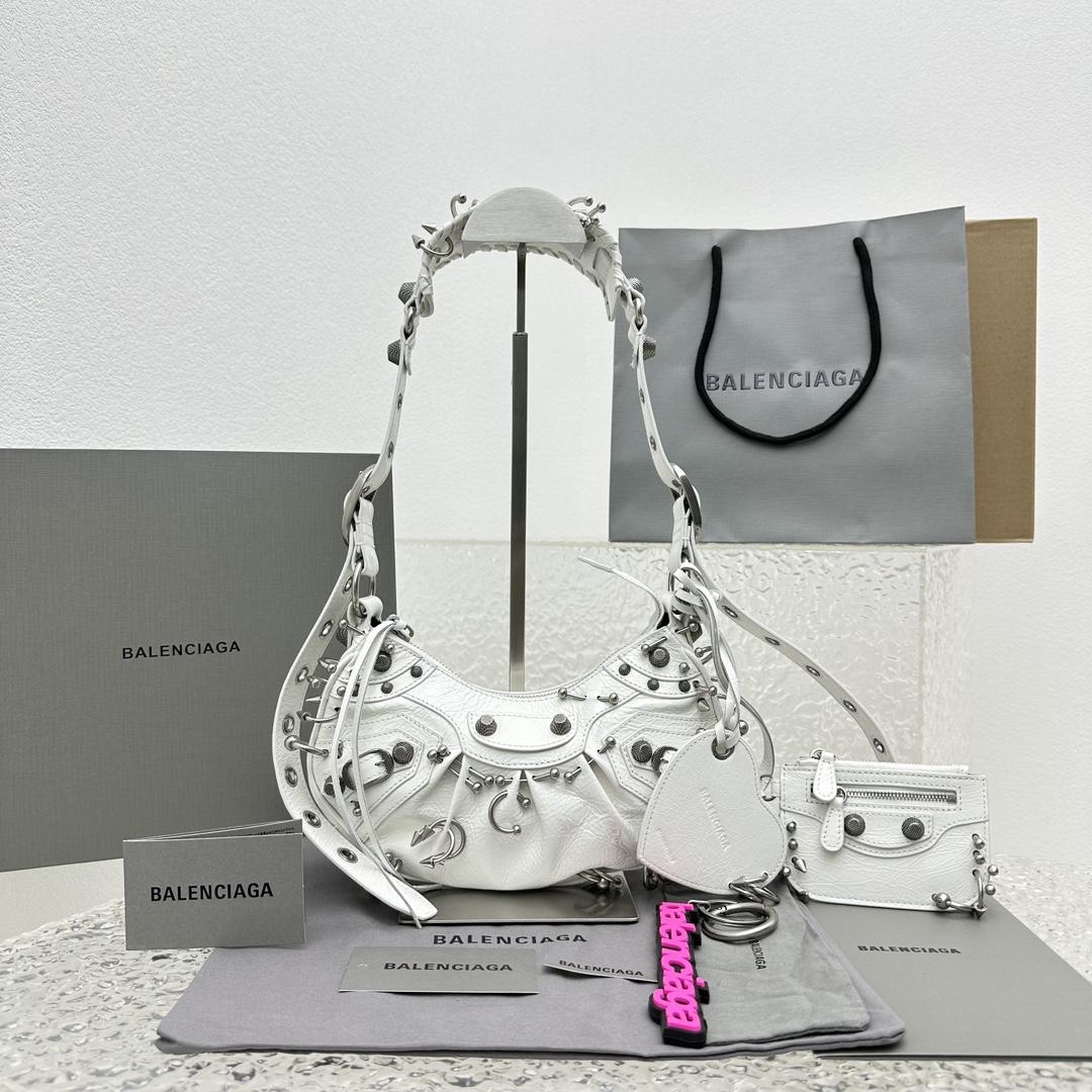 Balenciaga Women's Le Cagole Shoulder Bag(26-16-9.9cm) - PerfectKickZ