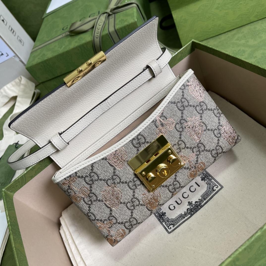 Gucci Padlock Gucci Animal Print Mini Bag(18-10-5cm) - PerfectKickZ