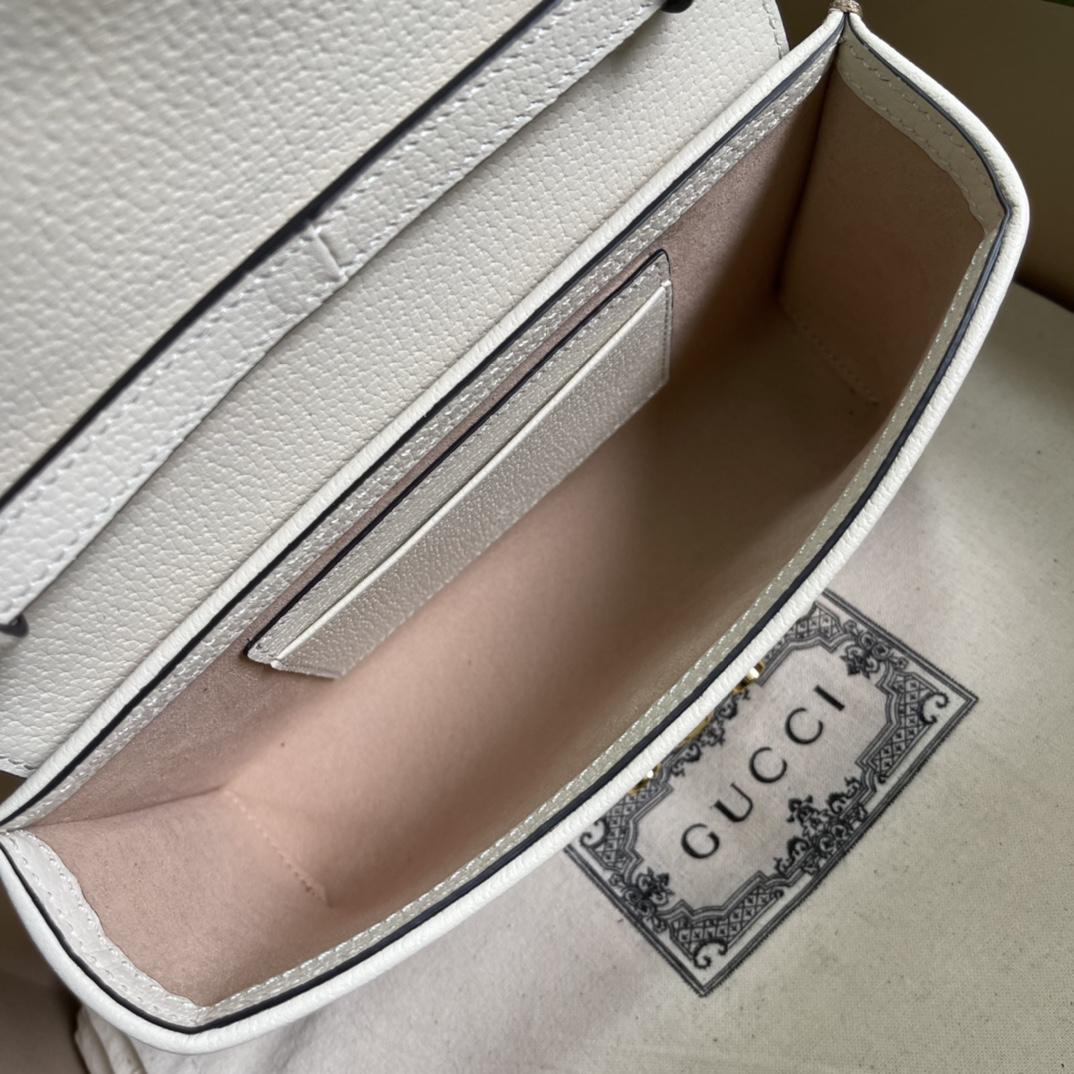 Gucci Padlock Gucci Animal Print Mini Bag(18-10-5cm) - 