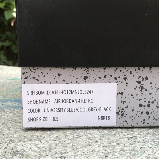 Air Jordan 4 Retro UNC PE Sneaker     AJ4-HO12MNJDLS247 - PerfectKickZ