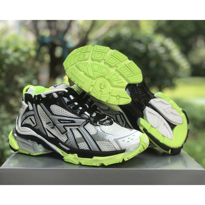 Balenciaga Runner Sneaker In White - PerfectKickZ