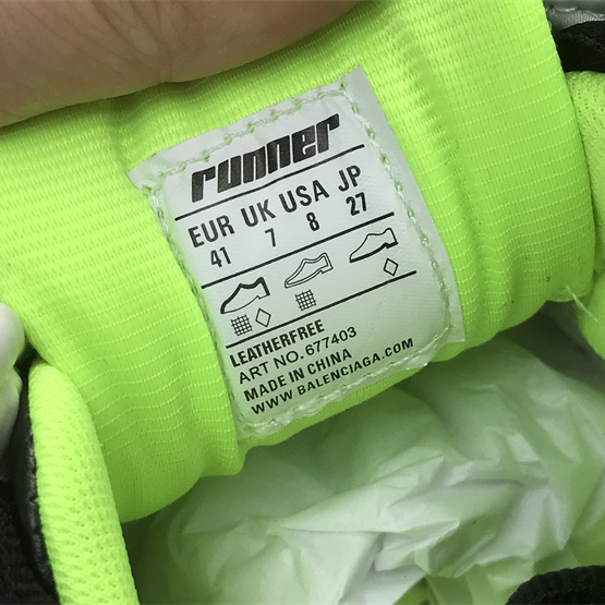 Balenciaga Runner Sneaker In White - PerfectKickZ