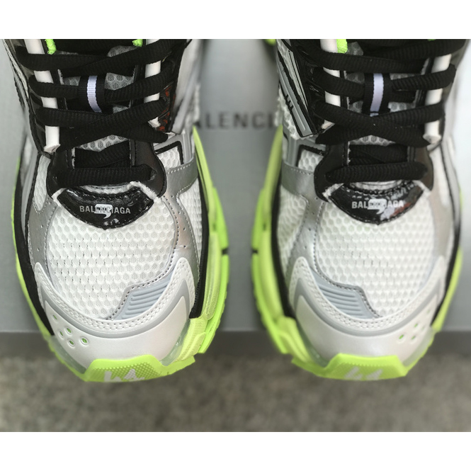 Balenciaga Runner Sneaker In White - PerfectKickZ