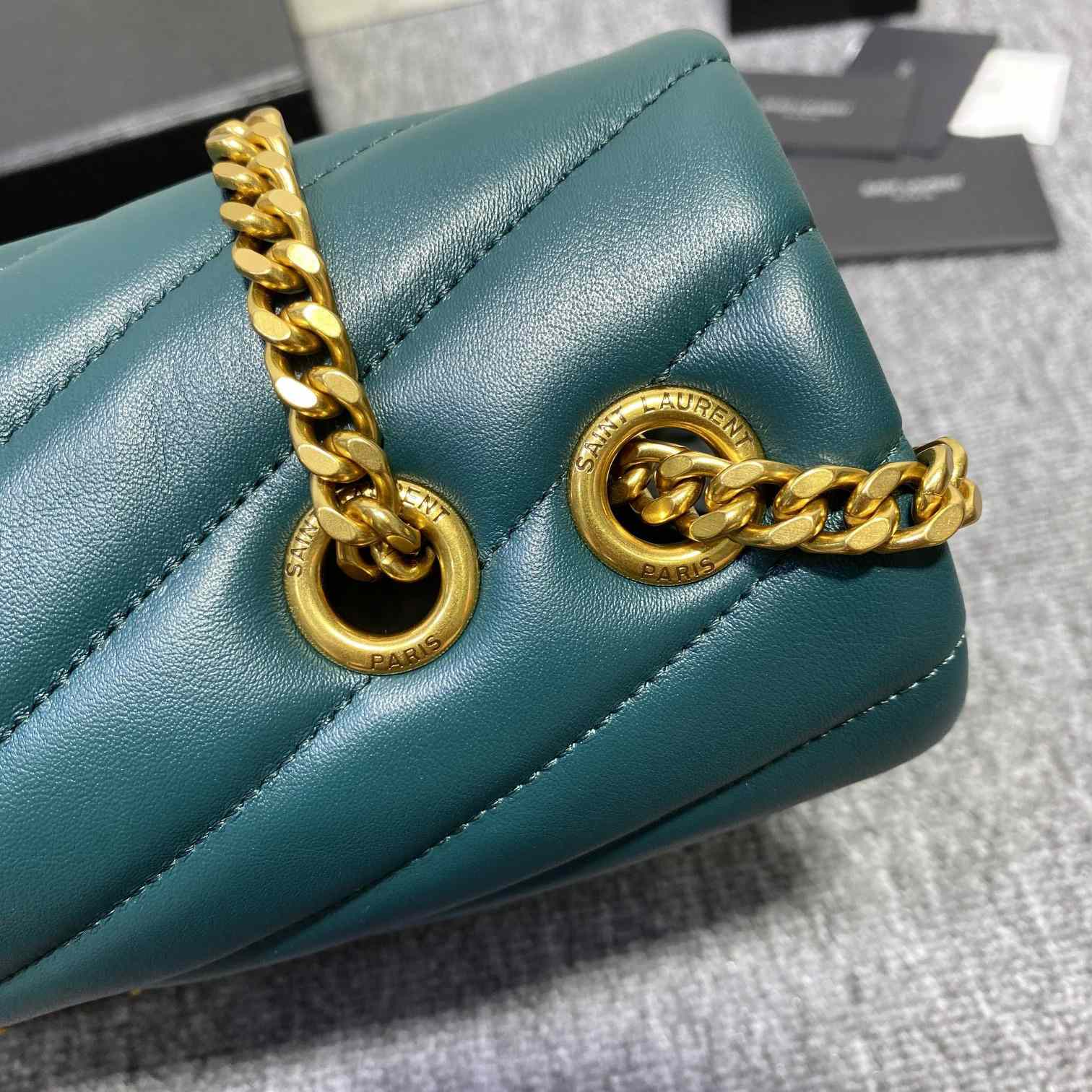 Saint Laurent Loulou Medium Chain Shoulder Bag - PerfectKickZ