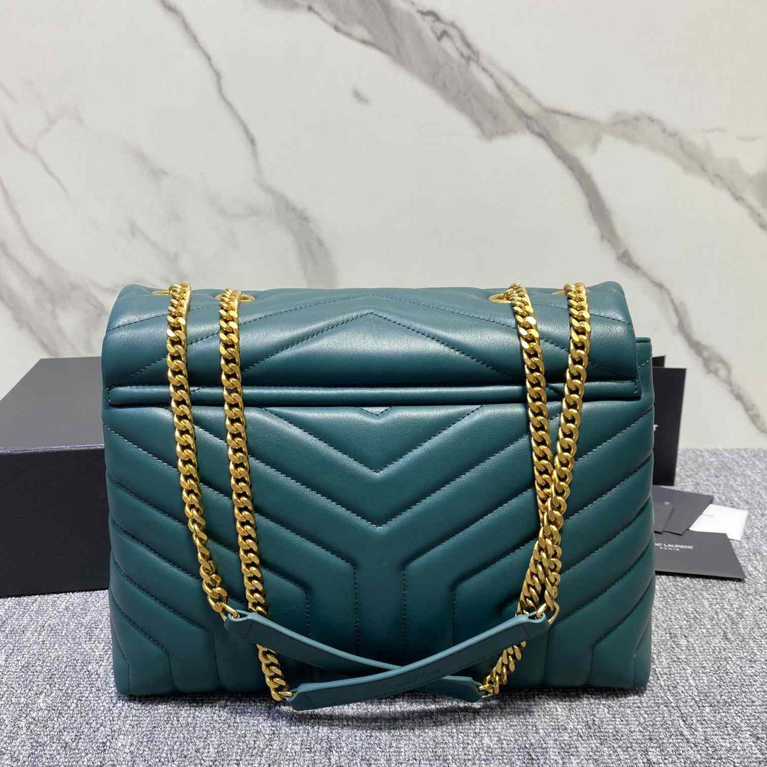 Saint Laurent Loulou Medium Chain Shoulder Bag - PerfectKickZ