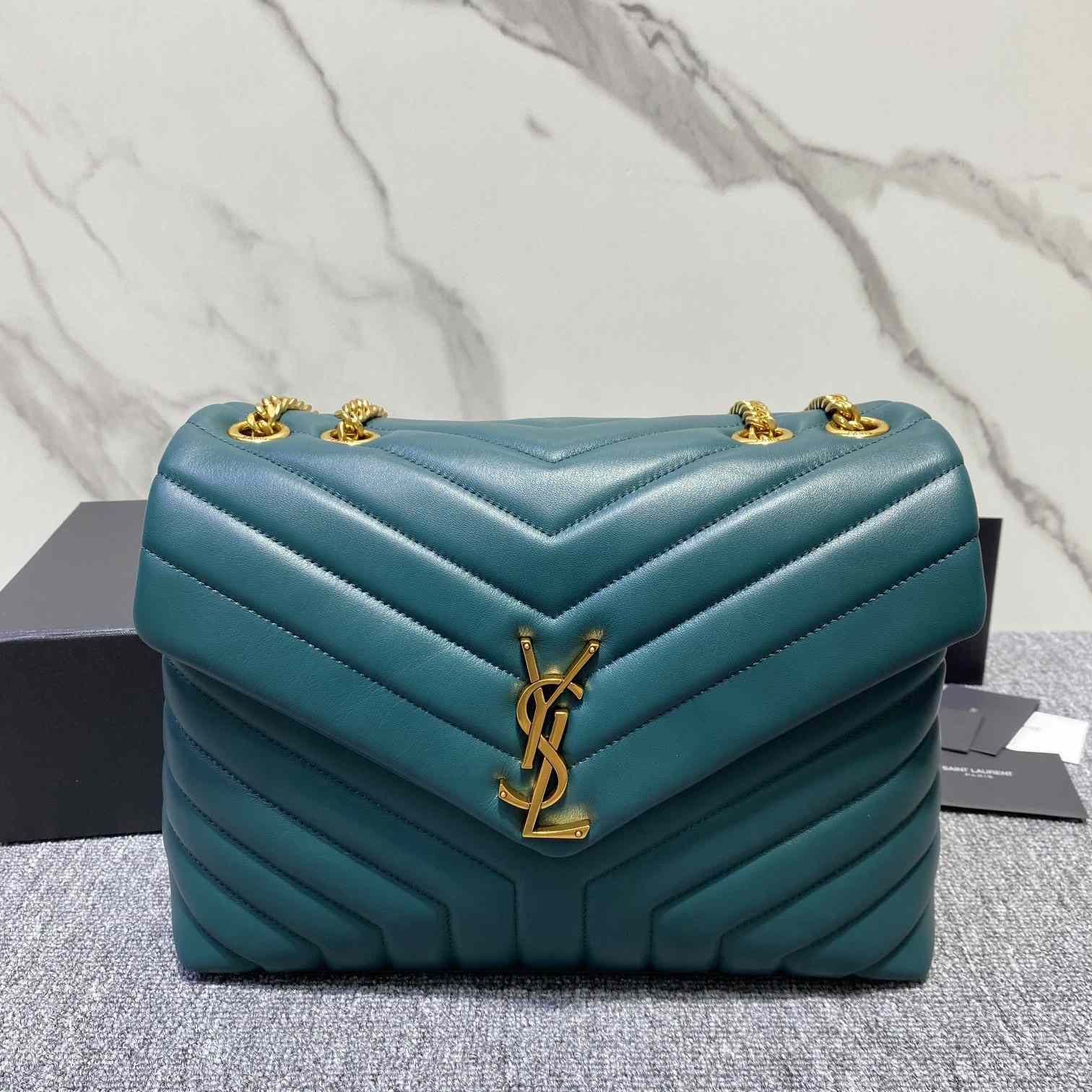 Saint Laurent Loulou Medium Chain Shoulder Bag - PerfectKickZ