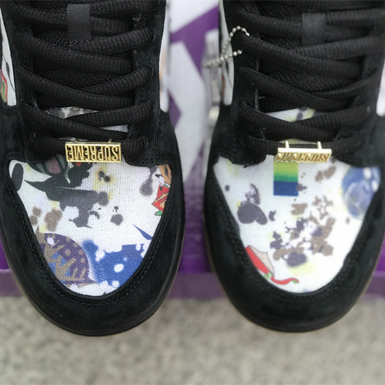 Supreme x Nike SB Dunk Low “Rammellzee”  Sneakers     FD8778-001 - PerfectKickZ