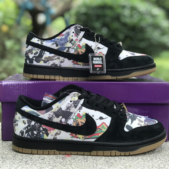 Supreme x Nike SB Dunk Low “Rammellzee”  Sneakers     FD8778-001 - PerfectKickZ