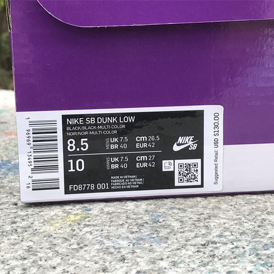 Supreme x Nike SB Dunk Low “Rammellzee”  Sneakers     FD8778-001 - PerfectKickZ