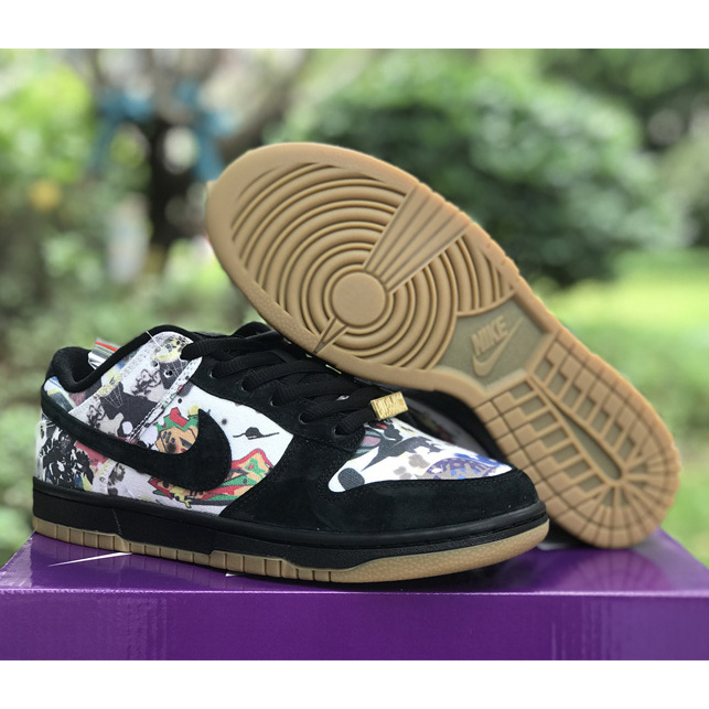 Supreme x Nike SB Dunk Low “Rammellzee”  Sneakers     FD8778-001 - PerfectKickZ