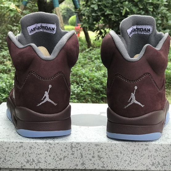 Air Jordan 5 “Burgundy” Sneakers      DZ4131-600 - PerfectKickZ