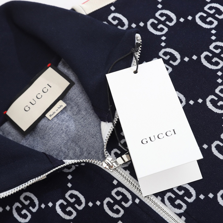 Gucci GG Jacquard Cotton Jacket - PerfectKickZ