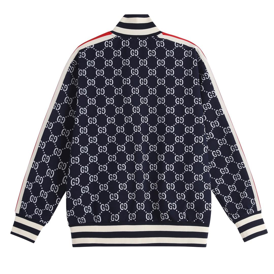 Gucci GG Jacquard Cotton Jacket - PerfectKickZ