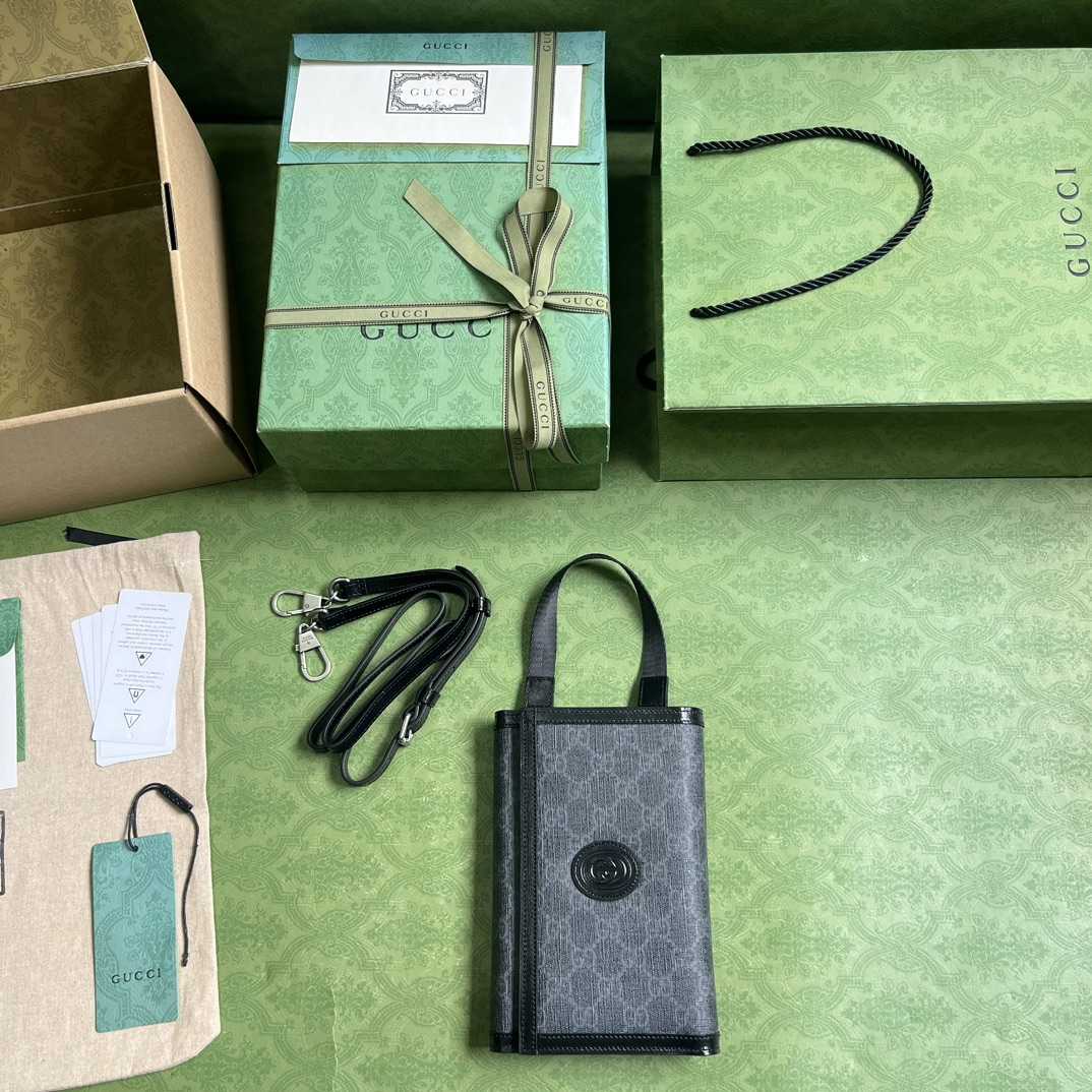 Gucci GG Top Handle Wallet(20-16-8.5cm) - PerfectKickZ
