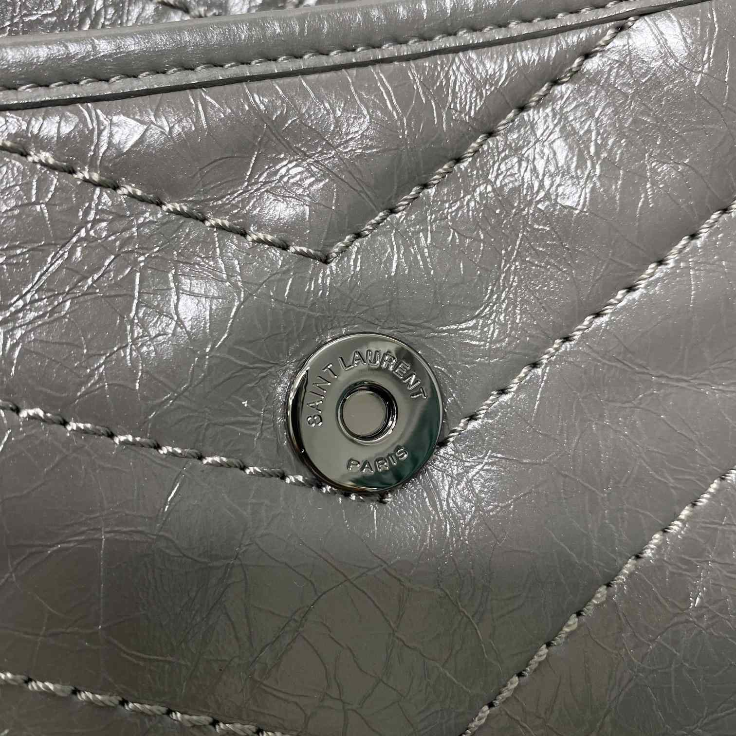Saint Laurent Niki Medium Chain Bag In Crinkled Vintage Leather  - PerfectKickZ