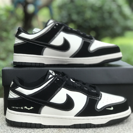 Carhartt WIP x Nike SB Dunk Low"Black/Beige/ Sneakers     FC1688-300 - 