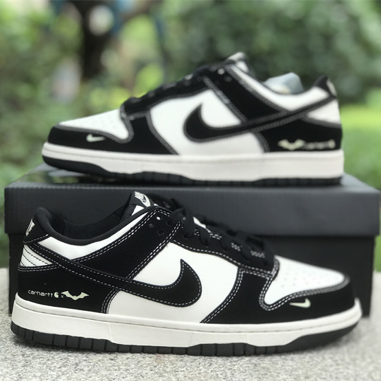 Carhartt WIP x Nike SB Dunk Low"Black/Beige/ Sneakers     FC1688-300 - 