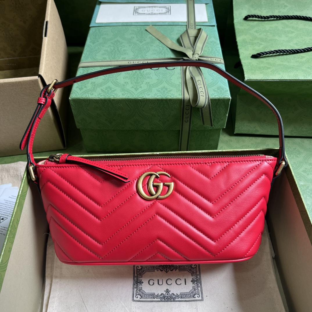 Gucci GG Marmont Small Shoulder Bag(23-12-10cm) - PerfectKickZ
