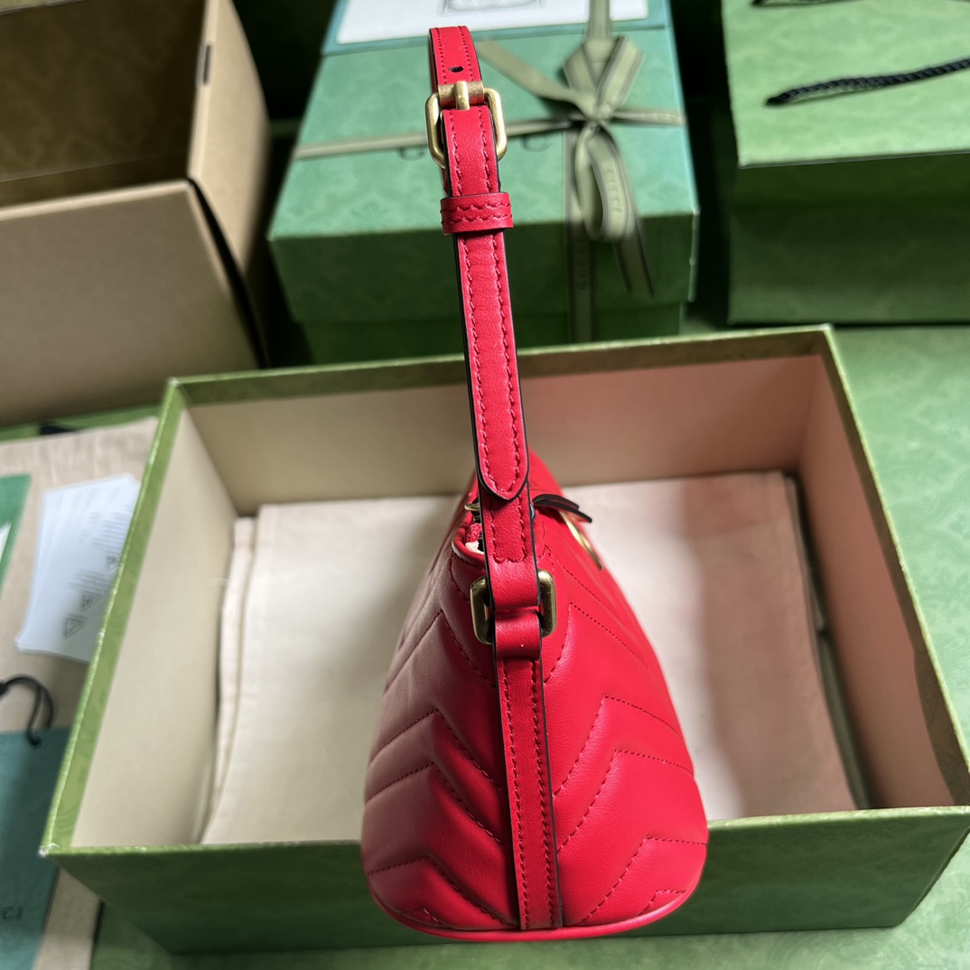 Gucci GG Marmont Small Shoulder Bag(23-12-10cm) - PerfectKickZ