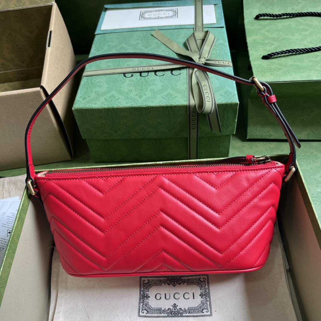 Gucci GG Marmont Small Shoulder Bag(23-12-10cm) - PerfectKickZ