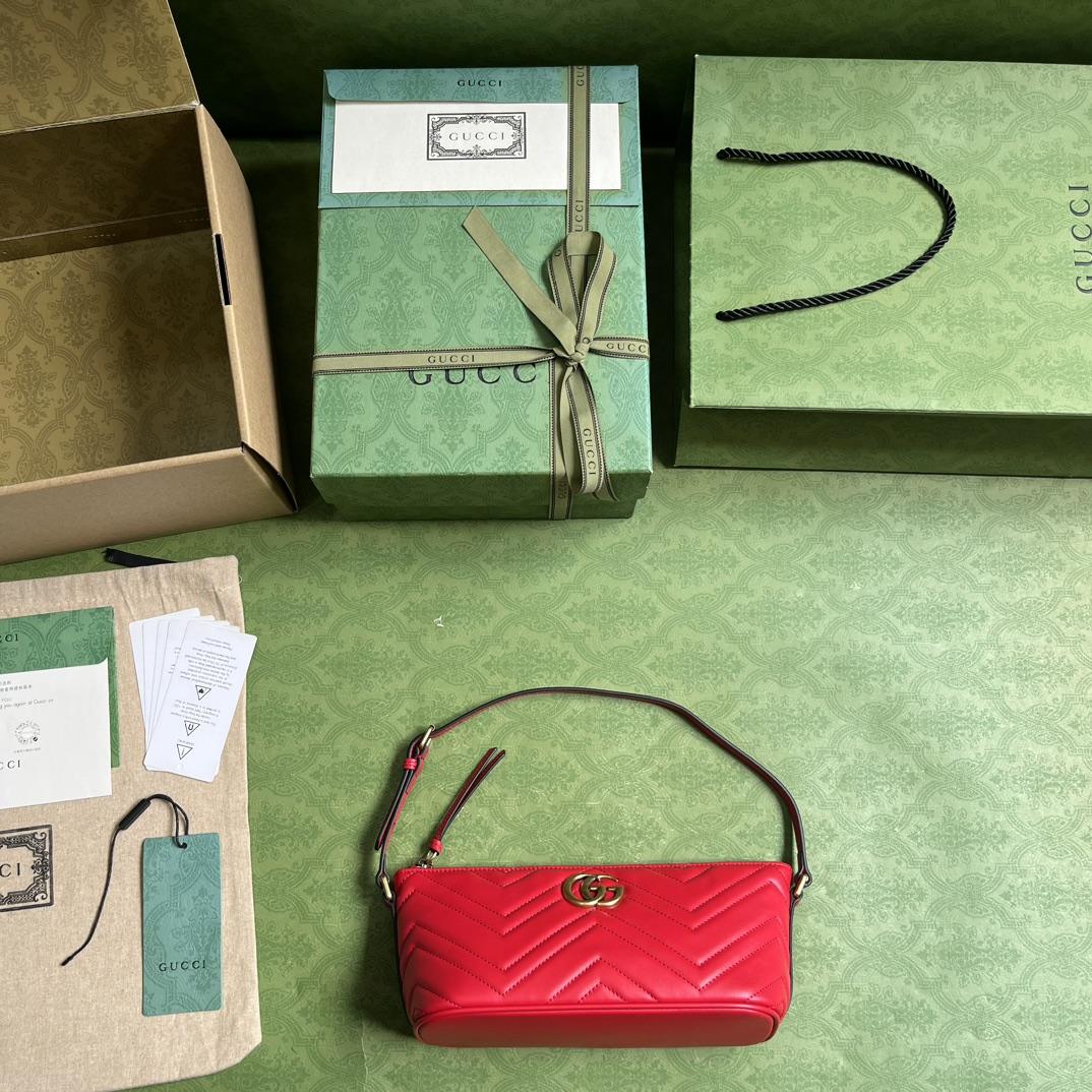 Gucci GG Marmont Small Shoulder Bag(23-12-10cm) - 