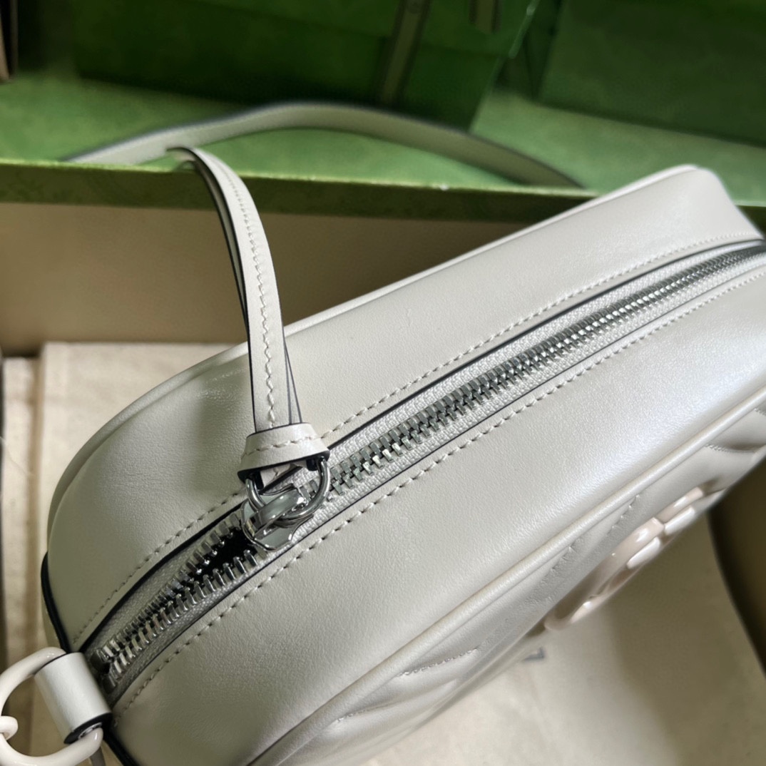 Gucci GG Marmont Matelassé Shoulder Bag(24*13*7cm) - PerfectKickZ