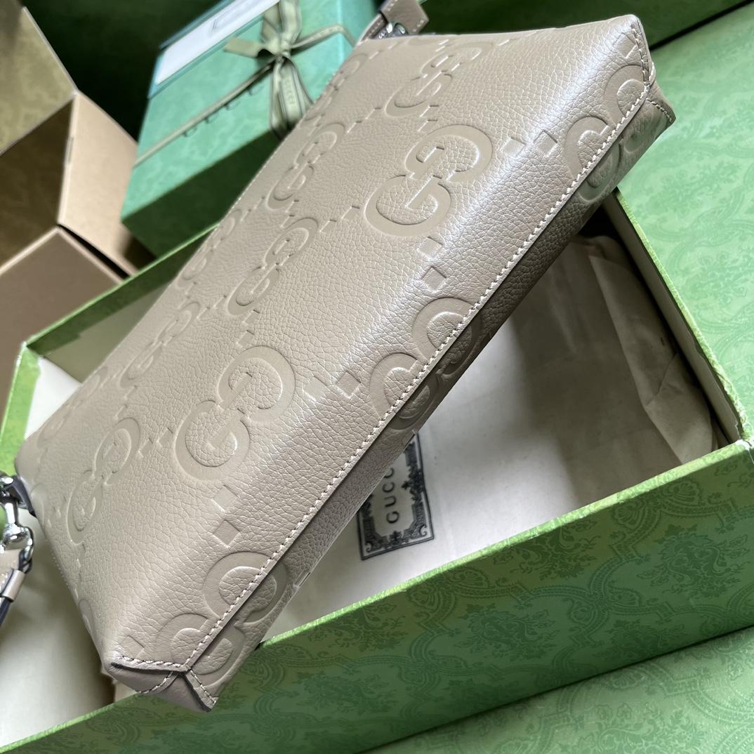 Gucci Jumbo GG Medium Messenger Bag(31-24.5-5cm) - PerfectKickZ