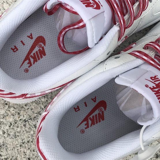 Nike Air Force 1 Low 'Red Gingham' Sneaker       DZ2784-101 - PerfectKickZ