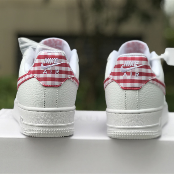 Nike Air Force 1 Low 'Red Gingham' Sneaker       DZ2784-101 - 