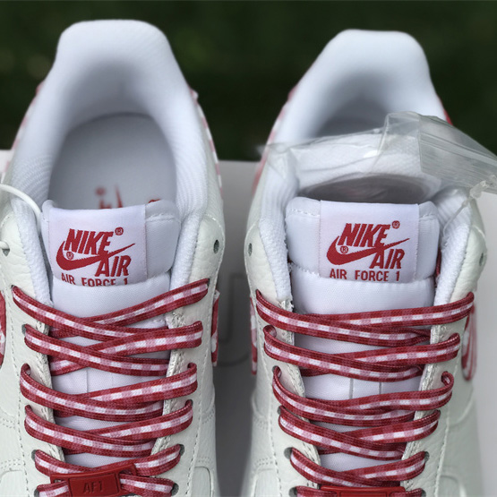 Nike Air Force 1 Low 'Red Gingham' Sneaker       DZ2784-101 - 