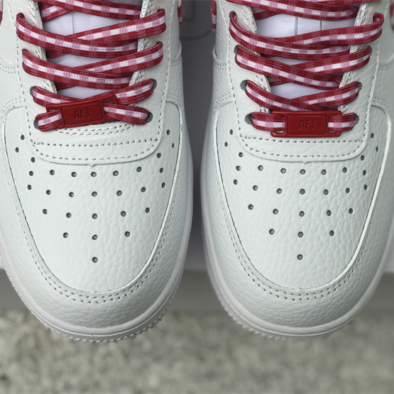 Nike Air Force 1 Low 'Red Gingham' Sneaker       DZ2784-101 - 