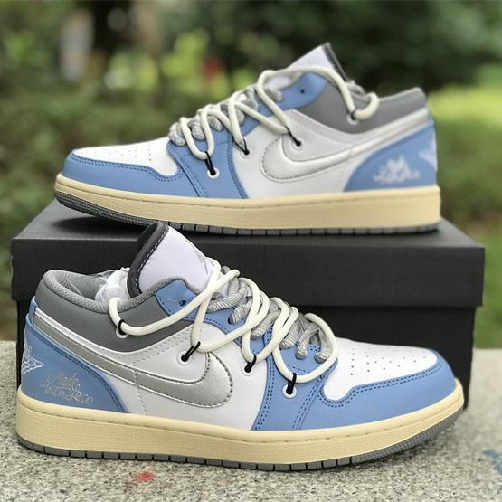 Air Jordan 1 Low Sneaker   553558-053 - PerfectKickZ