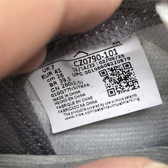 Air Jordan 1 Low “Atmosphere Grey” Sneaker      CZ0790-101 - PerfectKickZ