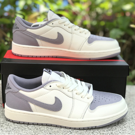 Air Jordan 1 Low “Atmosphere Grey” Sneaker      CZ0790-101 - PerfectKickZ