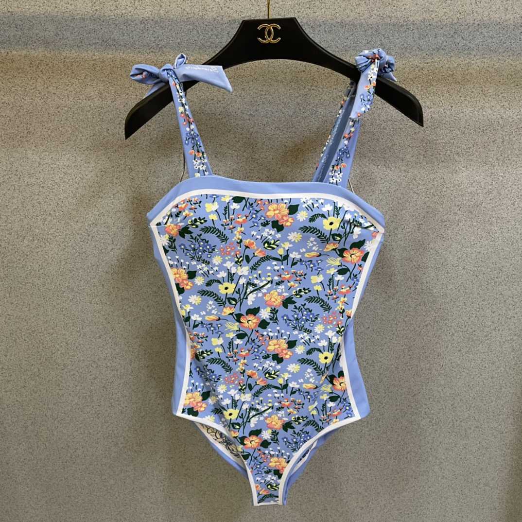Gucci Visual Mood Reversible Tie-shoulder One Piece Swimsuit - PerfectKickZ